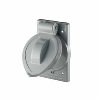 Standard Weatherproof Diecast Aluminum Receptacle Cover for FS/FD Box