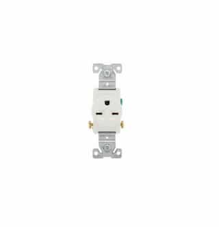 Standard Single Straight Blade Receptacle, Commercial Grade