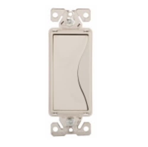 Eaton Wiring 20 Amp Designer Light Switch, 3-Way, Desert Sand