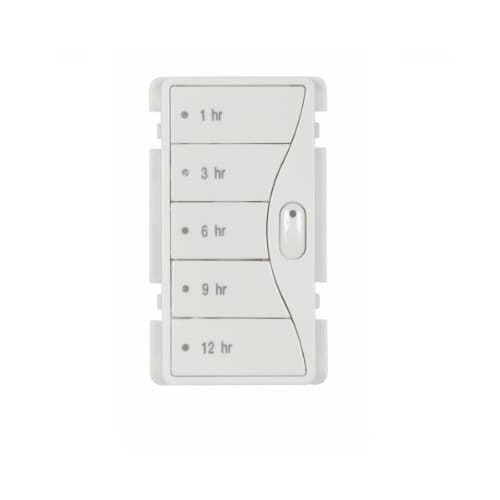 Eaton Wiring Faceplate Color Change Kit 2 for Hour Timer, Alpine White