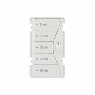 Faceplate Color Change Kit 3 for Minute Timer, Alpine White