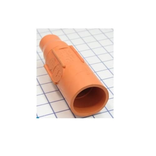 Eaton Wiring Cam-Lok J Series E1017 Plug Insulator, Male, 250-500 kcmil, Orange