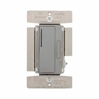 Eaton Wiring 1000VA ACCELL Smart Multi-Location Dimmer w/ 10 Second Delay, Gray
