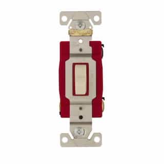 Eaton Wiring 20 Amp Toggle Switch, 3-Way, Industrial, Ivory