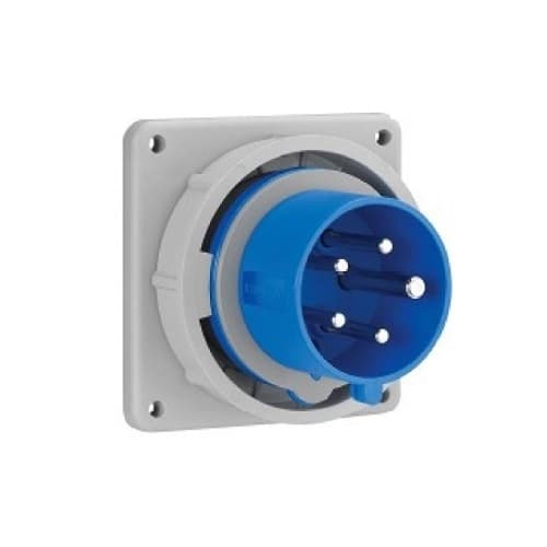 20 Amp Pin and Sleeve Inlet, 2-Pole, 3-Wire, 250V, Blue