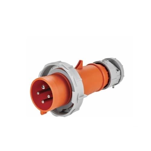 Eaton Wiring 30 Amp Pin and Sleeve Plug, 3-Pole, 4-Wire, 250V, Orange