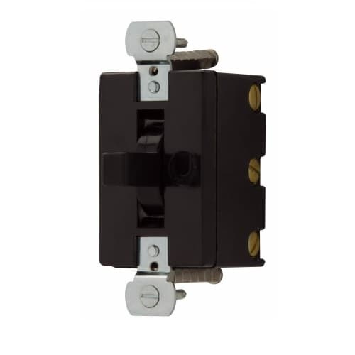 Eaton Wiring 10 Amp Motor Control Switch, Manual, 250/600V, Black