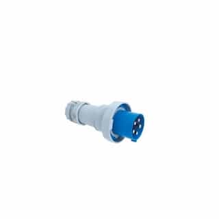 Eaton Wiring 100 Amp Pin and Sleeve Connector, 4-Pole, 5-Wire, 208V, Blue