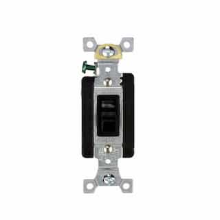 30 Amp Manual Motor Control Switch w/ Cover Plate for Flush Mounting, 250V/AC, 10 AWG