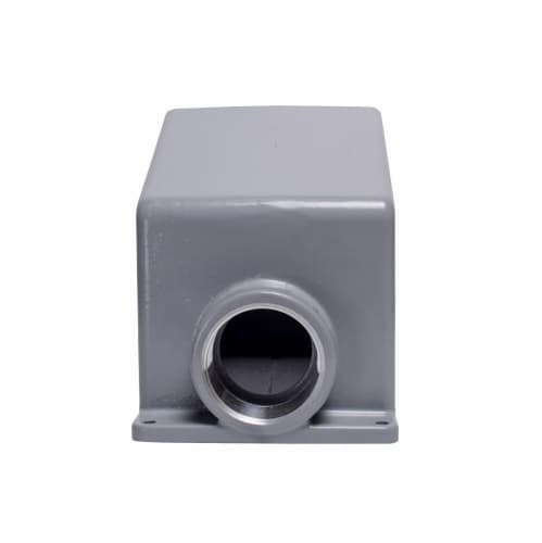 100/125 Amp Back Box for Pin & Sleeve Receptacles, Cast Aluminum