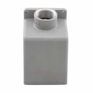 60/63 Amp Back Box for Pin & Sleeve Receptacles, Cast Aluminum