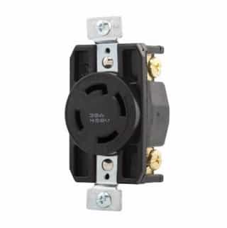 Eaton Wiring 30 Amp Locking Receptacle, NEMA L16-30, 480V, Black