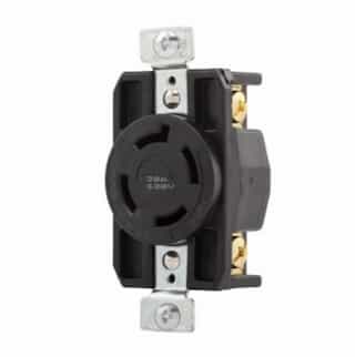 Eaton Wiring 30 Amp Locking  Receptacle, NEMA L17-30, 600V, Black
