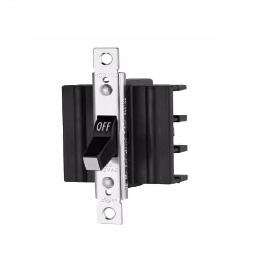 Eaton Wiring 40 Amp Motor Control Toggle Switch, 3-Pole, 600V, Black