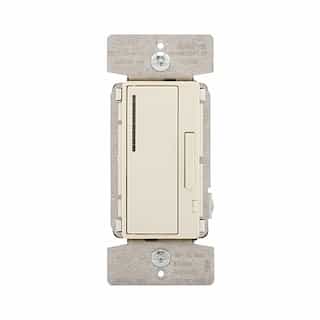 600W ACCELL Incandescent MLV Master Smart Dimmer, Almond