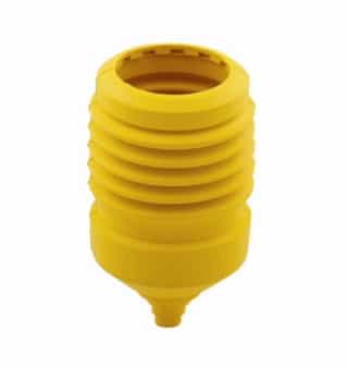 Eaton Wiring Protective Boot for 20/30 Amp 4W/5W Locking Devices, Weatherproof, Yellow
