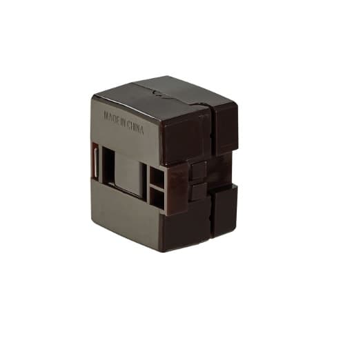 Eaton Wiring 10 Amp Academy Series Polarized Cord Outlet, 2-Pole, 2-Wire, NEMA 1-15R, Brown