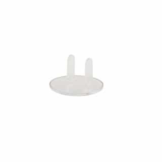 Eaton Wiring Electrical Outlet Safety Cap, Thermoplastic, Clear