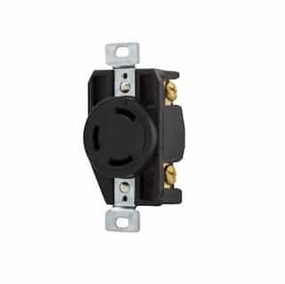 Eaton Wiring 30 Amp Locking Receptacle, NEMA L13-30, 600V, Black