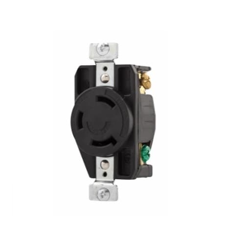 Eaton Wiring 30 Amp Locking Receptacle, NEMA L9-30, 600V, Black