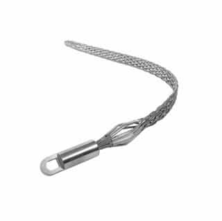 Strain Relief Cord Grip, 1.25" fitting, 1.25-1.375", Straight, Aluminum Body