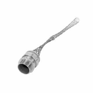 Eaton Wiring Strain Relief Cord Grip, 2" fitting, 1.750-1.875", Straight, Aluminum Body