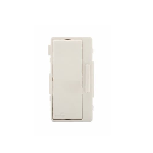 Eaton Wiring Color Change Faceplate for 600W Decora Dimmer, Light Almond