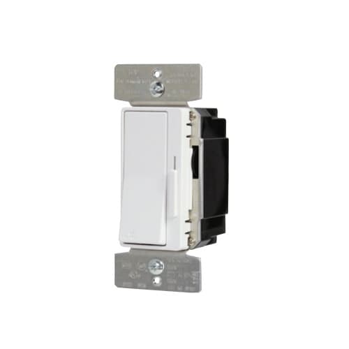 Eaton Wiring 0-10V Decorator Slide Dimmer, Single Pole/3-Way Pole, ON/OFF Switch
