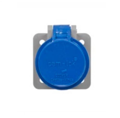 Eaton Wiring Cam-Lok Receptacle Cover, NEMA 3R, Blue
