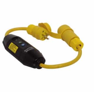 Eaton Wiring 15 Amp Portable GFCI Cord, Watertight, Manual Reset, 6 FT