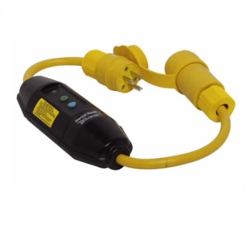 Eaton Wiring 15 Amp Portable GFCI Cord, Watertight, Manual Reset, 50 FT