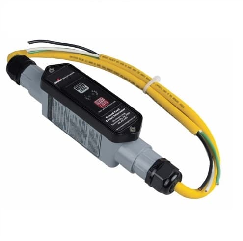 20 Amp Portable GFCI Cord, Watertight, Automatic, 6FT