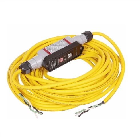 Eaton Wiring 20 Amp Portable GFCI Cord, Watertight, Manual Reset, 50FT