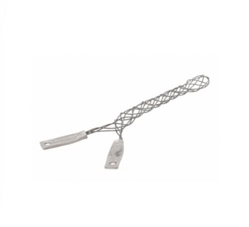 Strain Relief Cord Grip, 6" length, .40-.56", Steel