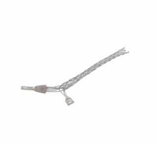Eaton Wiring Strain Relief Cord Grip, 7" length, .52-.73", Steel