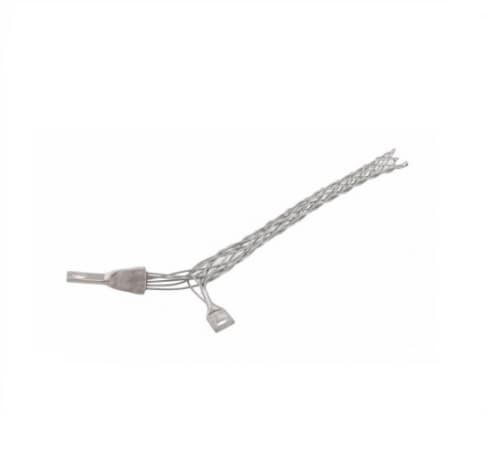 Strain Relief Cord Grip, 7" length, .52-.73", Steel