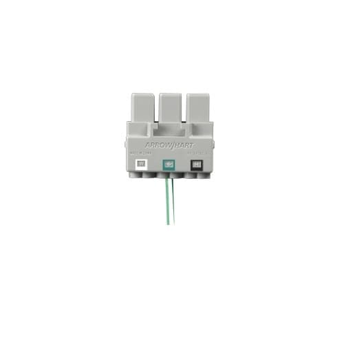 Eaton Wiring 300V SPD Receptacle Connector, Push-In Terminal, No Ground Conductor