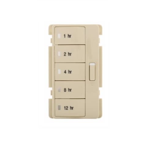 Eaton Wiring Faceplate Color Change Kit 1 for Hour Timer, Ivory