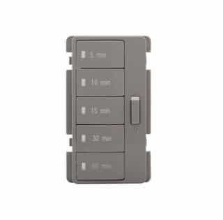 Eaton Wiring Faceplate Color Change Kit 1 for Minute Timer, Gray
