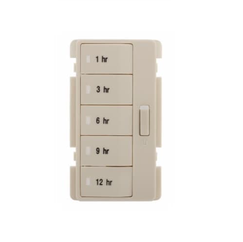 Eaton Wiring Faceplate Color Change Kit 2 for Hour Timer, Light Almond