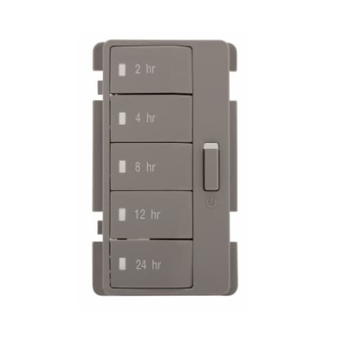 Eaton Wiring Faceplate Color Change Kit 3 for Hour Timer, Gray