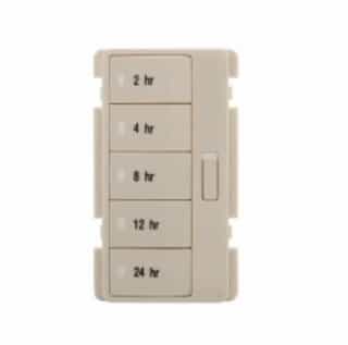 Eaton Wiring Faceplate Color Change Kit 3 for Hour Timer, Light Almond