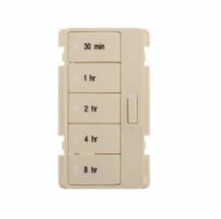 Eaton Wiring Faceplate Color Change Kit 4 for Hour Timer, Almond