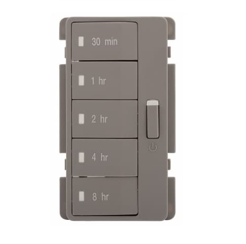 Eaton Wiring Faceplate Color Change Kit 4 for Hour Timer, Gray