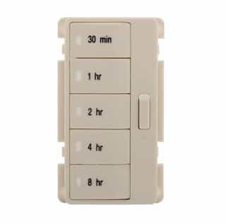 Eaton Wiring Faceplate Color Change Kit 4 for Hour Timer, Light Almond