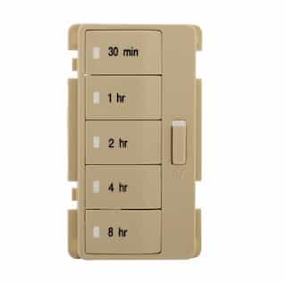 Eaton Wiring Faceplate Color Change Kit 4 for Hour Timer, Ivory