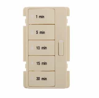 Eaton Wiring Faceplate Color Change Kit 4 for Minute Timer, Almond