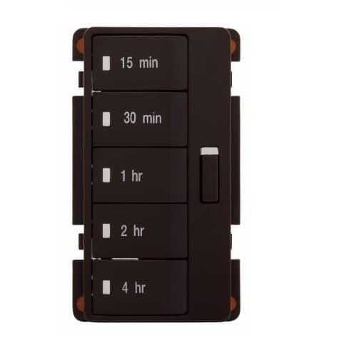 Eaton Wiring Faceplate Color Change Kit 5 for Hour Timer, Brown