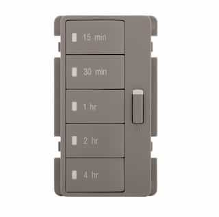 Eaton Wiring Faceplate Color Change Kit 5 for Hour Timer, Gray