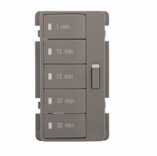 Eaton Wiring Faceplate Color Change Kit 5 for Minute Timer, Gray